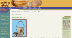 Desktop Screenshot of basketsofjoy.com